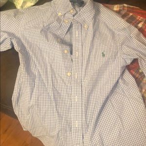 2 polo by Ralph Lauren button downs size M kids